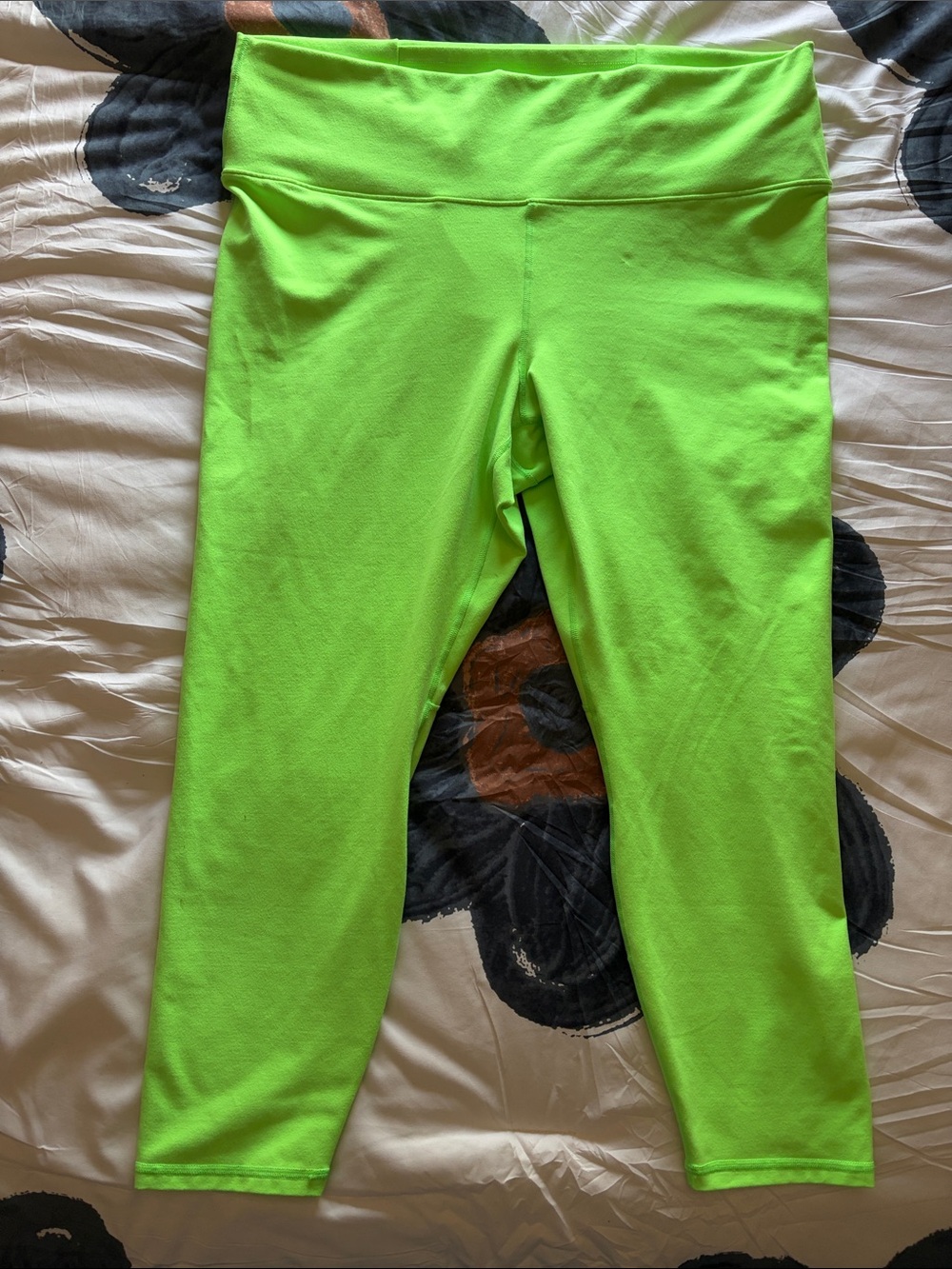 Kids Neon Green Active Leggings